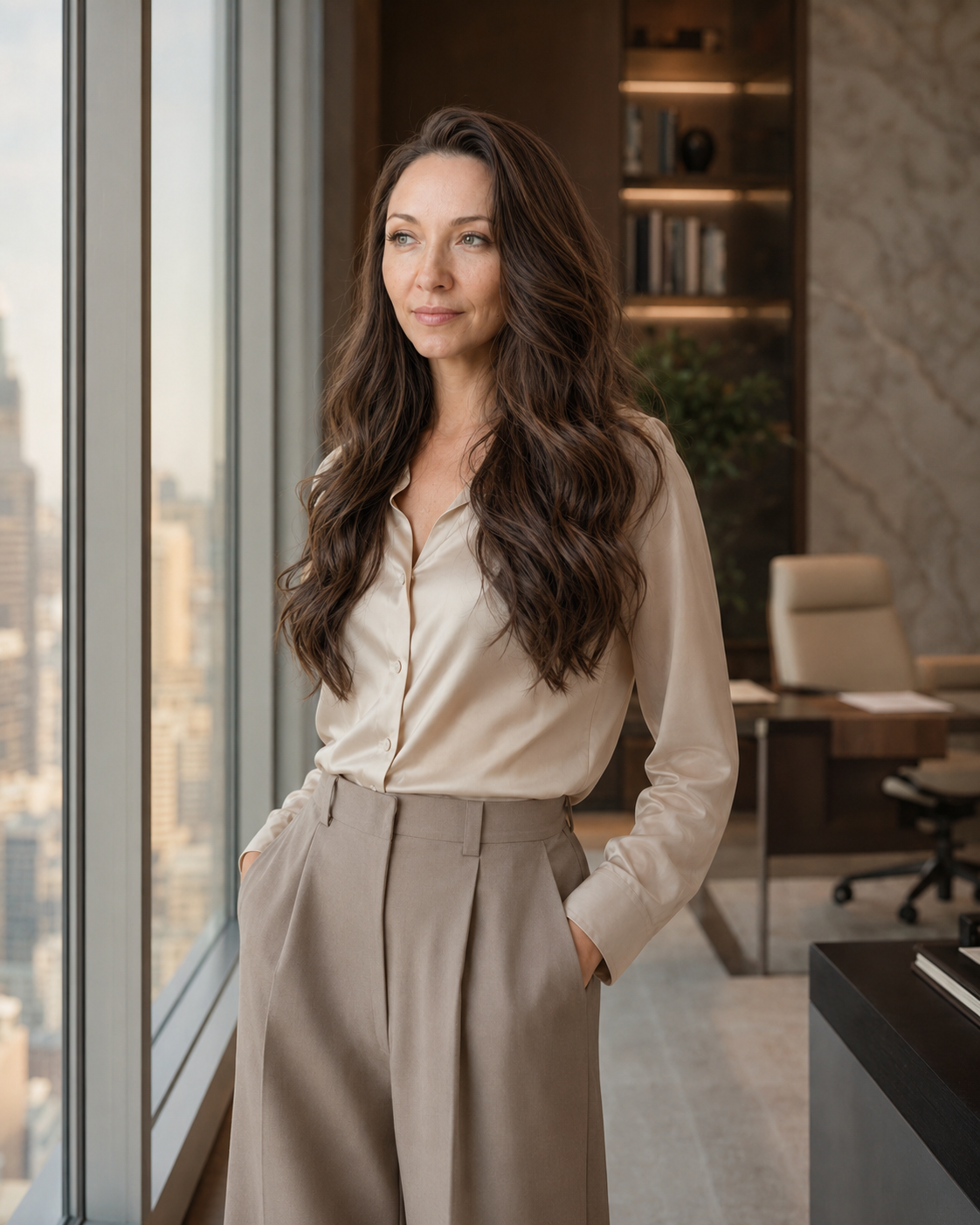 Марина Дугина у окна